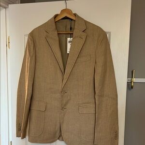 Men’s Polo Herringbone Blazer